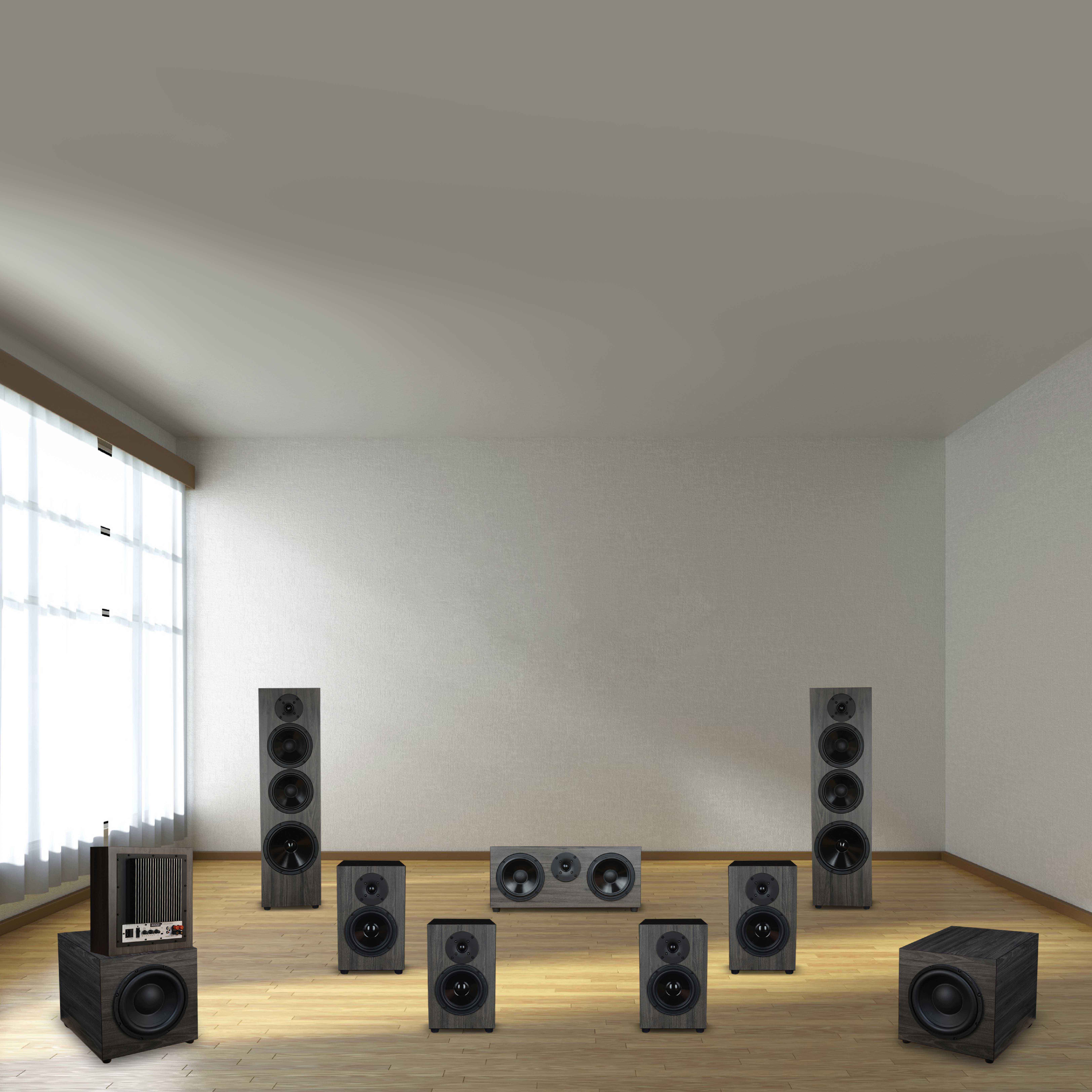 Gold 7.2 Tower Home Theatre Package Bangalore, India - INDIQAUDIO