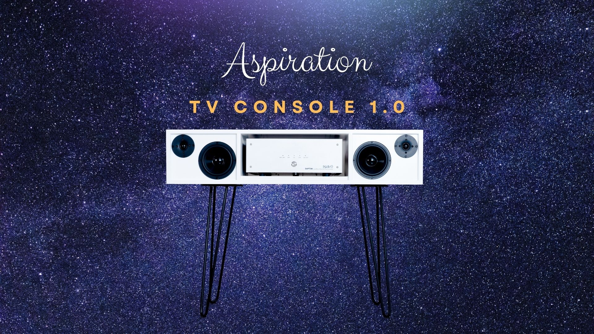 Aspiration 2-Way TV Console V1.0 Speaker - INDIQAUDIO