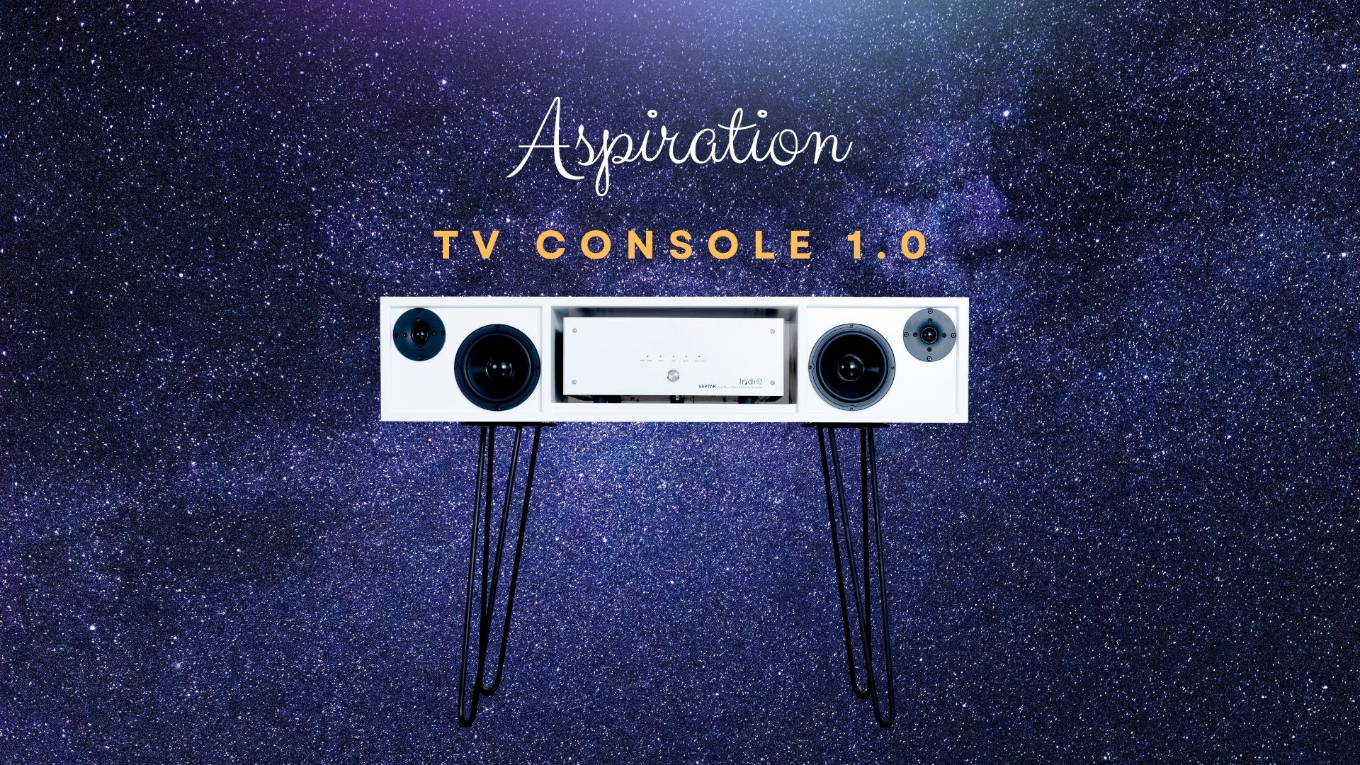 Aspiration 2-Way TV Console V1.0 Speaker - INDIQAUDIO