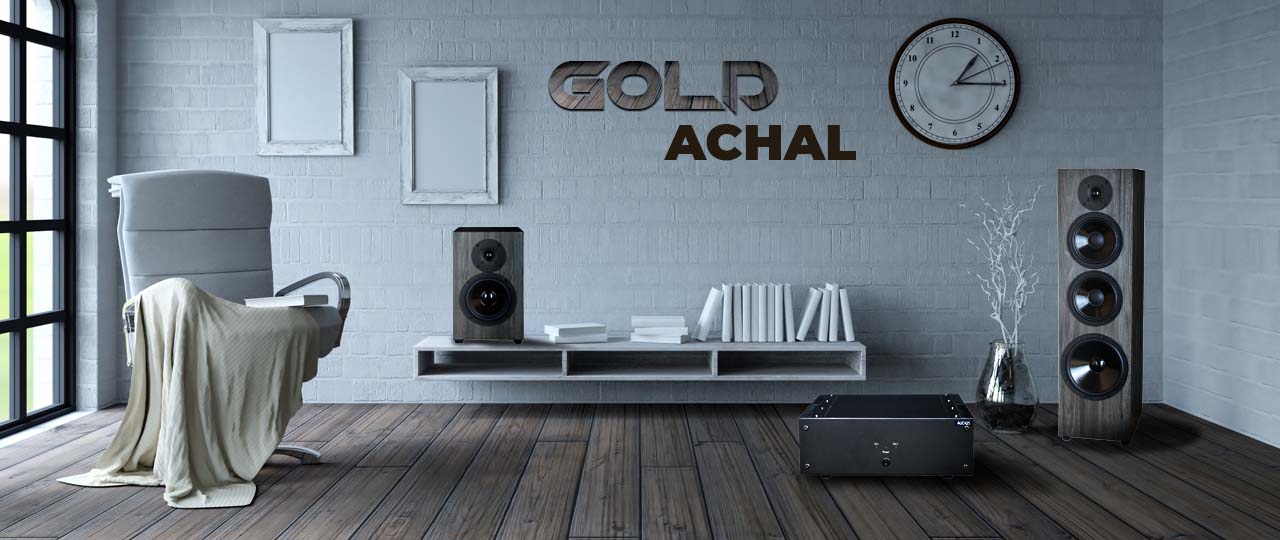 Gold Achal 3-Way Tower Speakers - INDIQAUDIO