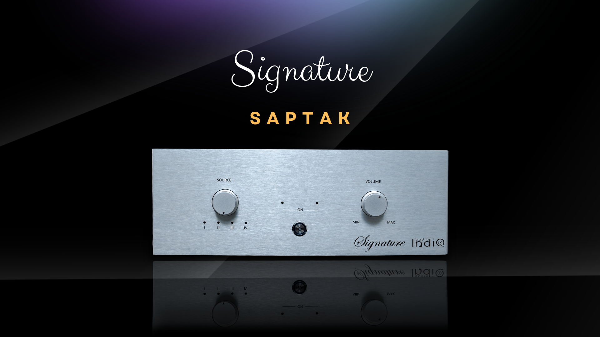Signature Saptak Dual Mono Integrated Class A Stereo Amplifier - INDIQAUDIO