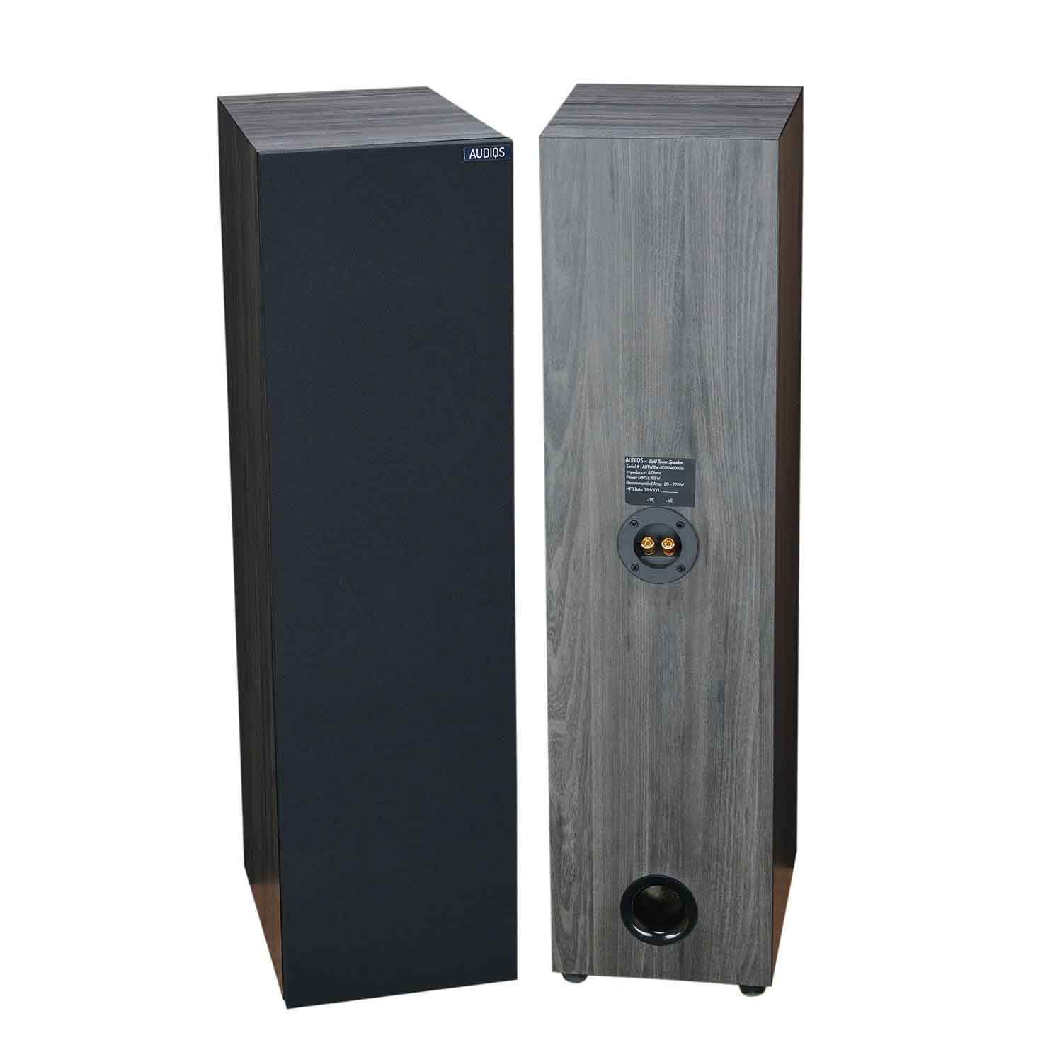 Gold Achal 3-Way Tower Speakers in Bangalore, India - INDIQAUDIO